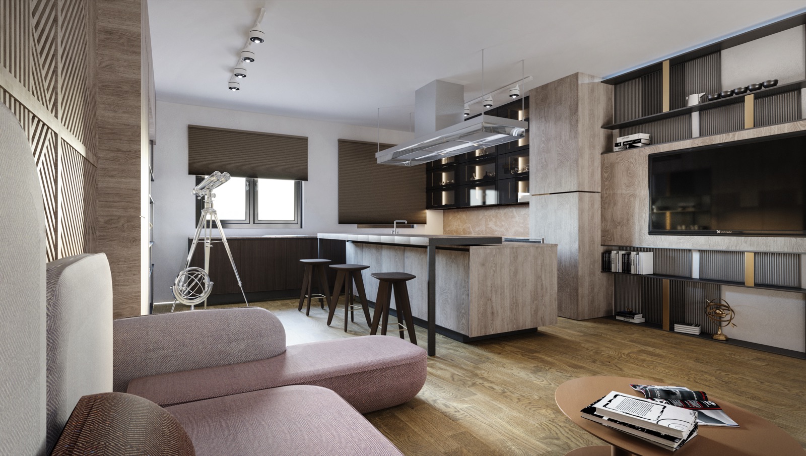 Интериорно проектиране и 3D визуализация — Kraftek Design